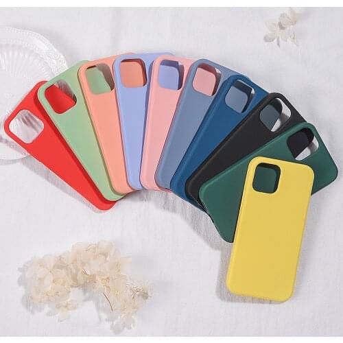 Candy Frosted Case For iphone 13 Pro max Shockproof Soft Silicone Back Cover For iphone 13 mini 13Pro max 2021 Case in stock