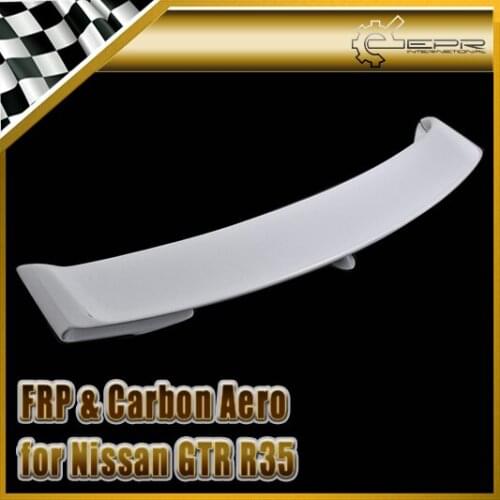 Car-styling For Nissan R35 GTR Full FRP Fiber Glass OEM Rear Spoiler Trunk Wing