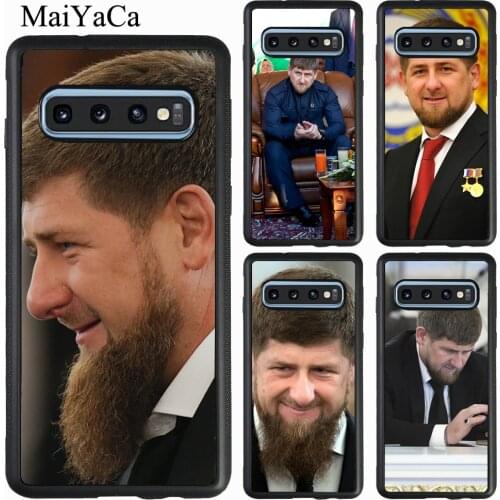 Chechen Leader Ramzan Kadyrov Case For Samsung Galaxy A71 A51 A21S A40 A50 A70 A20e A31 M21 S9 S10 S20 Plus Note 20 Ultra