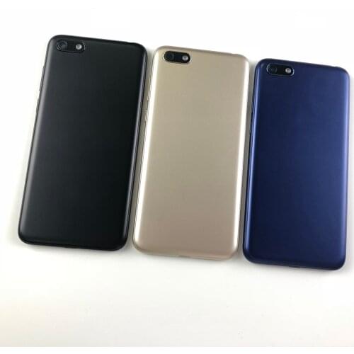 For Huawei Y5 Lite Y5 Prime Y5 2018 DRA-L01 L21 L22 L23 DRA LX1 LX2 LX3 Housing Battery Cover Back Case Rear Door +logo