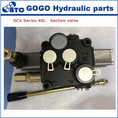 Hydraulic multiple sectional directional control valve Pressure 315 BAR , FLOW 40L