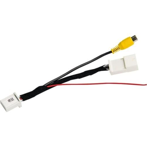 Rear View Camera RCA Adapter Wire For Skoda Octavia Skoda Superb 2018 Original Switch RCA Connector Convertor Cable