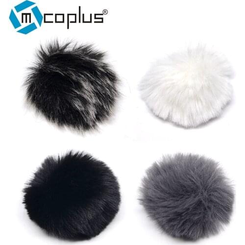 Mcoplus HN-42 4pcs profession Microphone Furry Wind Cover Fits The BOYA BY-WM8 Wireless Microphone