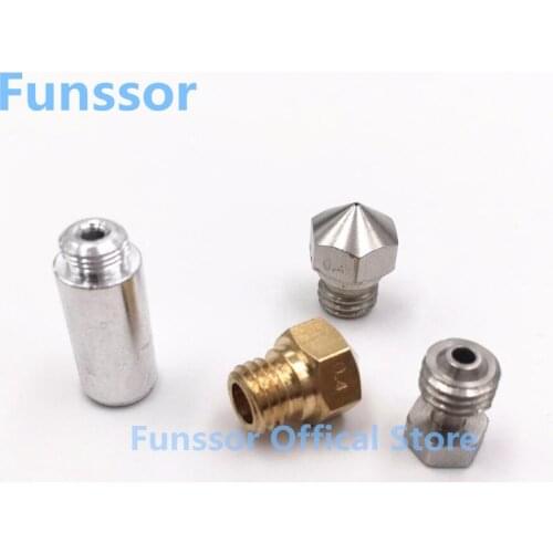 MK10 All Metal Hotend Upgrade Kit 1.75mm Version for DIY Flashforge/CTC/Wanhao 3D printer