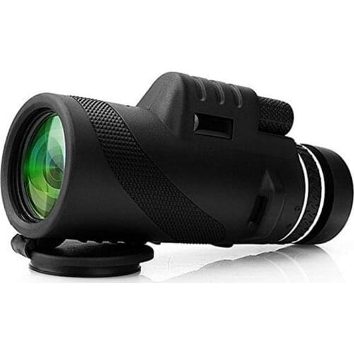 40X60 Monocular Telescope Day & Night Vision Optics Zoom Waterproof for Birds Wildlife Hunting Live Concert