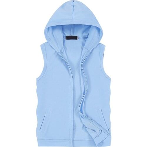 MRMT 2021 Brand New Summer Mens Vest Hoodies Sweatshirts Thin Sleeveless T-shirt for Male Hoodie Sweatshirt Vest Tops Jacket