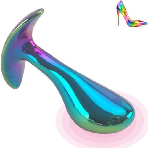 Underwear outdoor small medium large size metal anal beads butt plug dildo vaginal unisex insert sex toy for men women