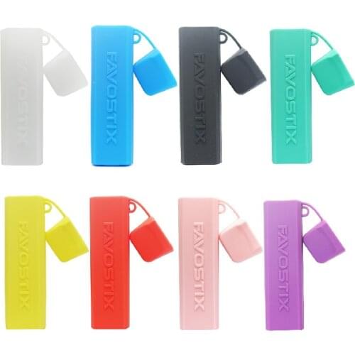 New Silicon case for Aspire Favostix Protective Texture Rubber Sleeve Wrap Skin Anti-slip Cover Anti-slip Soft Shell