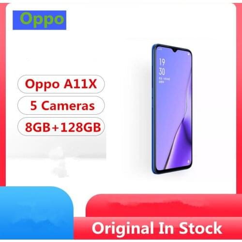 Newmodel Oppo A11X Smart Phone Snapdragon 665 Android 9.0 6.5" IPS 8GB RAM 128GB ROM 48.0MP+8.0MP+2.0MP+2.0MP+16.0MP 5000mAh