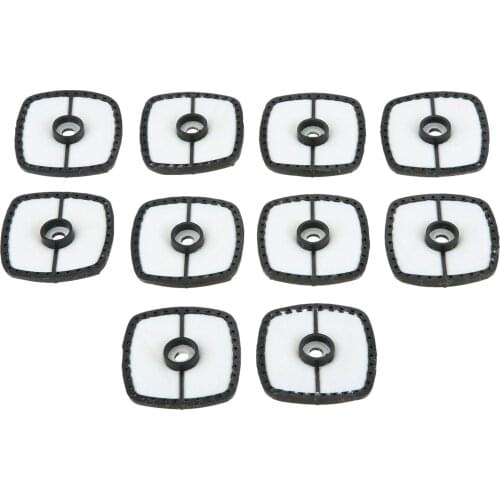 10Pcs Air Filter Fits For Echo 13031054130 Trimmer Blower A226001410 SRM 210 225 HC150