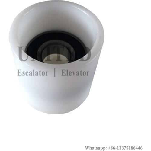 10pcs UNITED Escalator Handrail Support Roller OD50mm W55mm Bearing 6203