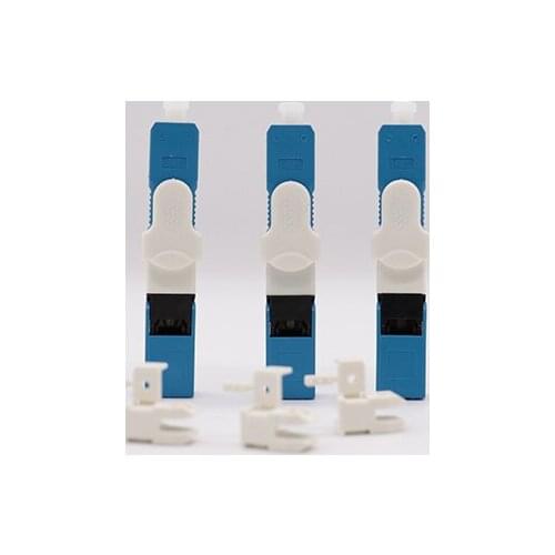 100PCS/Pack FTTH ESC250D SC UPC Optical Fiber quick connector Free Shipping