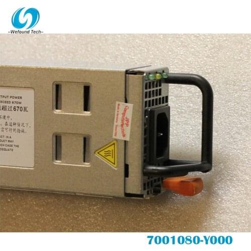 100% working power supply For PE1950 HY105 670W UX459 7001080-Y00 power supply ,Fully tested