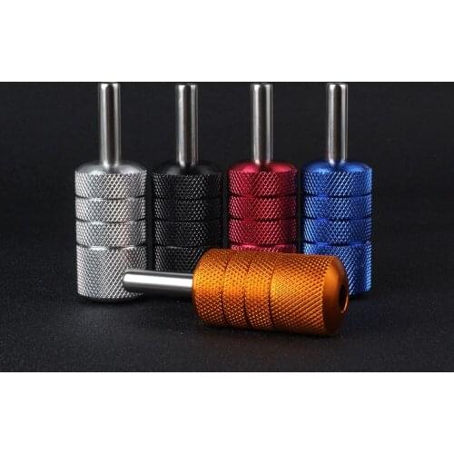 2pcs/Lot Tattoo Machine 25mm Aluminum Alloy Self-locking Handle Tattoo Handle Tattoo Machine Wholesale 4 Colors Supply