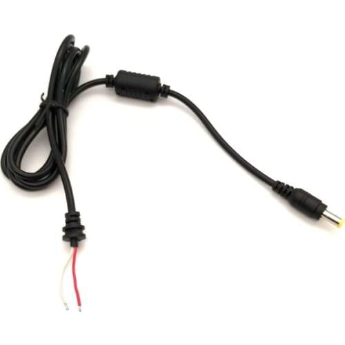 3pcs Universal 5.0x3.0mm DC Power Cable for Lenovo Acer Laptop Power Supply Charger DC Cable with Magnetic Ring Free Shipping