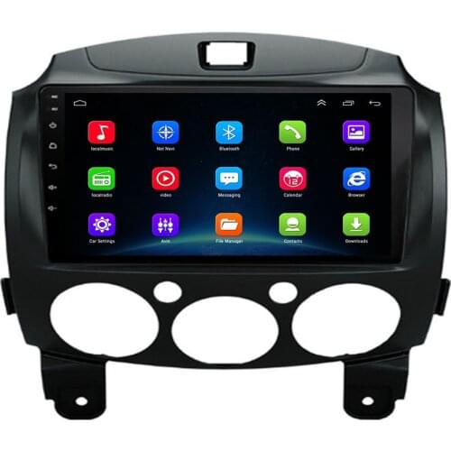 9" 4G LTE Android 10 For MAZDA 2/Jinxiang/DE/Third generation 2007-2013 2014-2020 Multimedia Car DVD Player Navigation GPS Radio