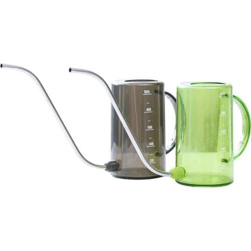 Household Watering Pot Long Mouth Plastic Watering Container Fertilizing Shower Flowering Watering Artifact Gardening Tool