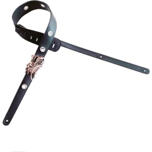 Dragon Series Artificial Leather Electric Guitar Acoustic Guitar Folk Guitar Bass Strap