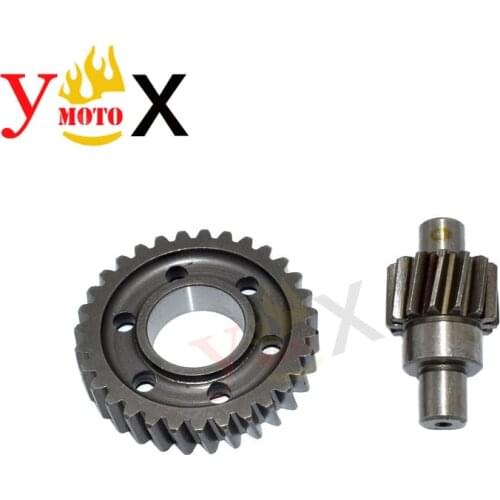 JOG 90 Scooter Motor Transmission 14x13T Final Tail Drive Gear Accelerate Tooth Axis Performance Racing Set For Yamaha JOG90