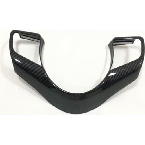 Steering Wheel Cover Trims Interior Mouldings Stiker Trims ABS Overlay Car Styling For Jaguar E-Pace 2017 2018 2019