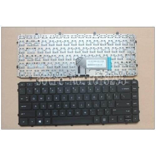 New US black keyboard with frame For HP Sleekbook CTO 6z-1000 698679-001 686836-001