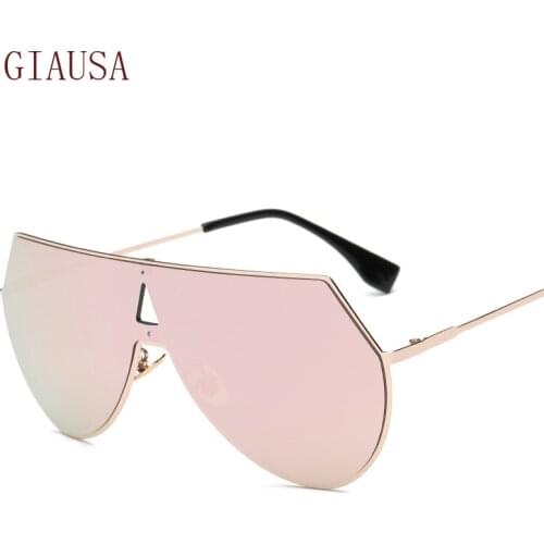 GIAUSA New sunglasses for women night vision goggles rimless sunglasses