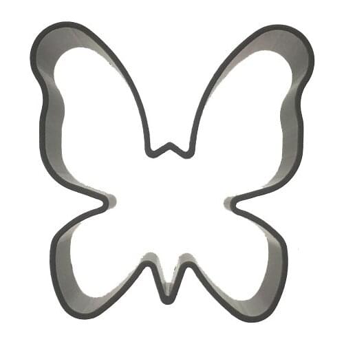 Miini Butterfly Stereoscopic Cookie Cutter Aluminum Alloy Biscuit Kitchen Baking Cake Fruit Knife Embossing Printing Tools