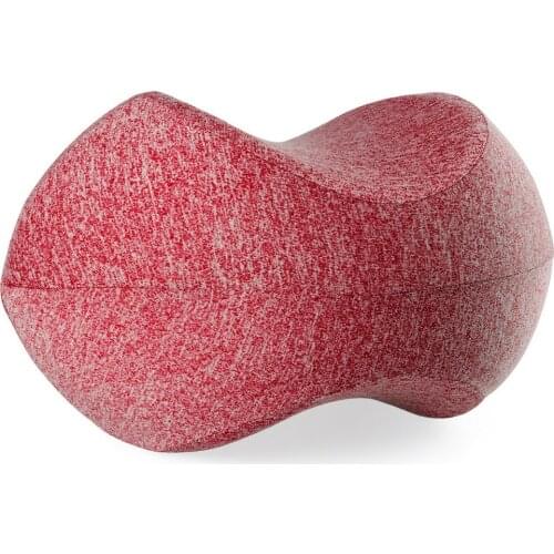 Orthopedic Knee Pillow for Sciatica Relief, Back Pain, Leg Pain, Pregnancy, Hip and Joint Pain - Memory Foam Wedge Contour