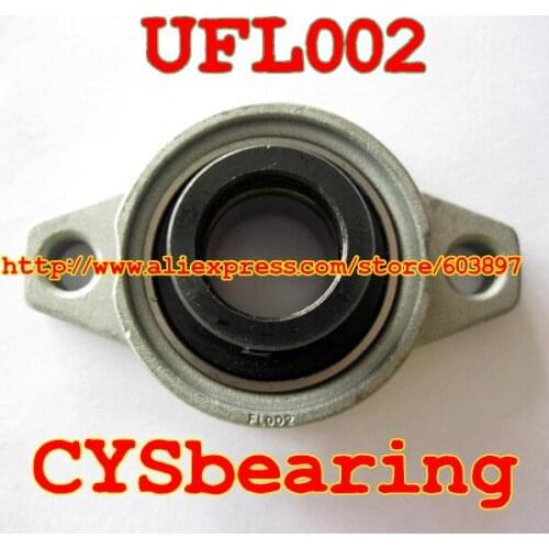 15 mm shaft bearing kirksite bearing insert bearing with housing UFL002 pillow block