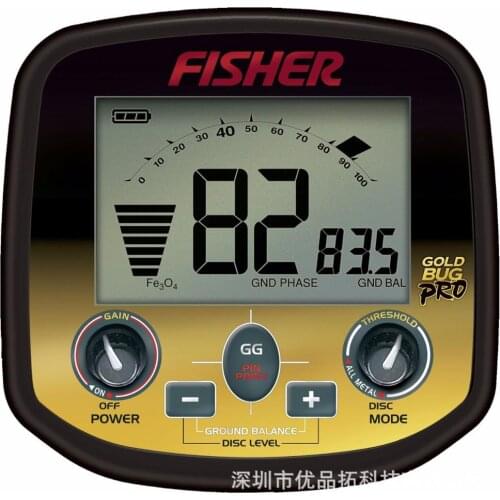 Fisher Gold Bug Underground Metal Detector Handheld Underground Metal Detector 3 Meters Underground