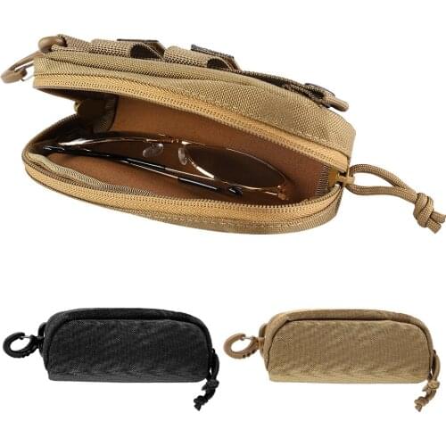 2 Color Outdoor Portable Shockproof Sunglasses Reading Glasses Carry Bag Hard Zipper Box Travel Pack Pouch Case New