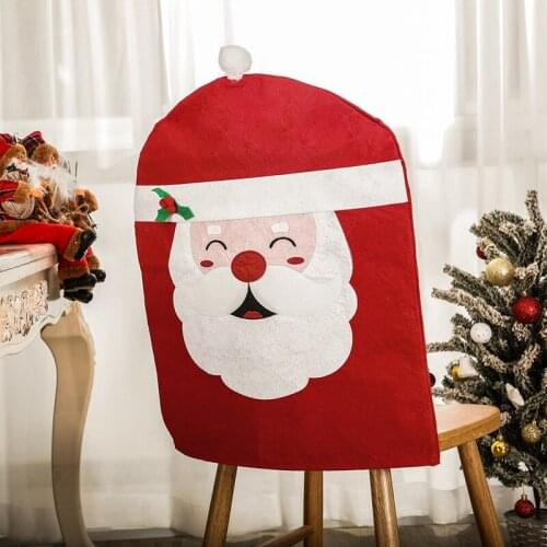 Christmas Decorations Santa Chair Cover Christmas Ornaments Christmas Table Decor Xmas Gifts New Years Decor Adornos De Navidad