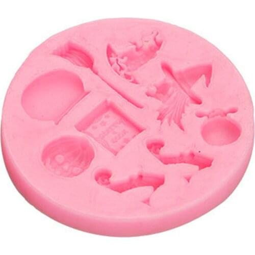 Halloween Shape Silicone Cake Molds Gothic Silicone Mold Sugar Cake Mold Halloween Shaped Chocolate Candy Kitchen Baking Tools