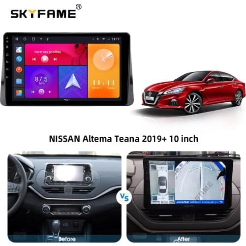 SKYFAME Android 10 Car Navigation Radio Multimedia Player For NISSAN ALTIMA TEANA SYLPHY 2018+ Auto stereo GPS system