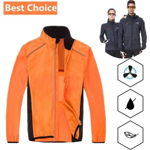 Windproof Ultralight MTB Cycling Jacket Outdoor Sports Jersey Running Waterproof Hiking Climbing Coat Reflective Clothing Men