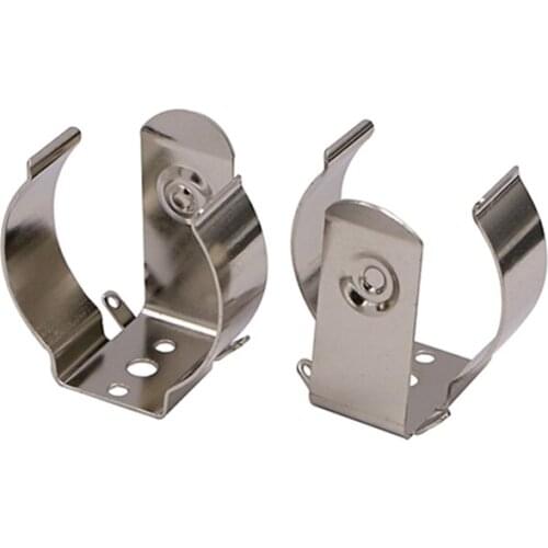 10pcs/lot Poding D Battery Clip Spring Steel D Size Battery Holder BC-8900