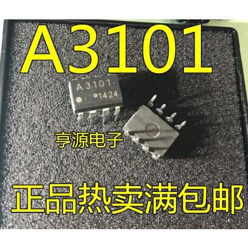 5pcs A3101 HCPL-3101 DIP8