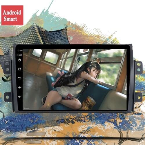 9 Inch Car Android 10.0 2 Din DVD Player For Suzuki SX4 2006 2007 - 2010 2011 2012 Car Multimedia Player auto Radio Stereo