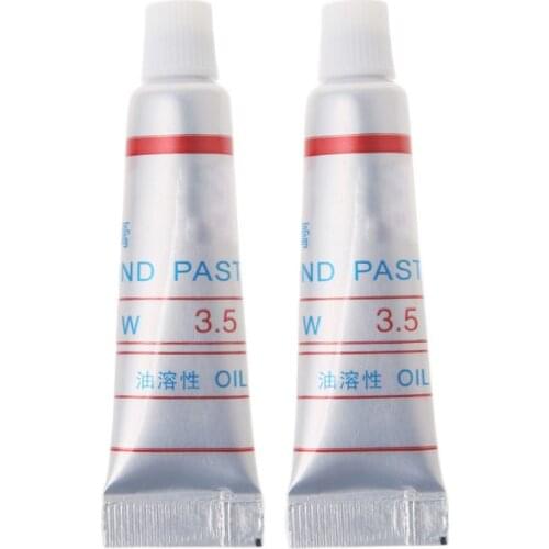 2pcs Diamond Abrasive Paste Compound Micron Glass Metal Polishing Grinding Tool