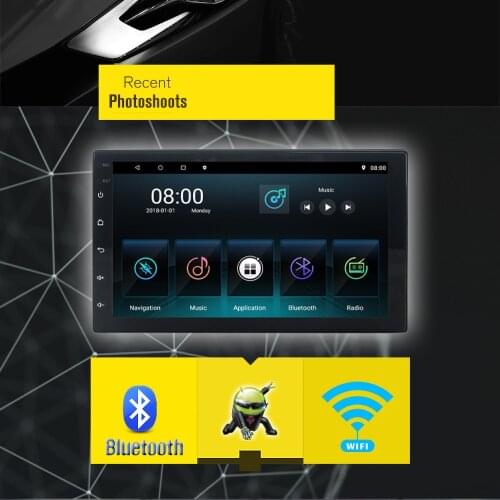 Car Radio 2 Din Autoradio 7" HD Multimedia Player 2DIN Touch Screen Auto Audio Car Stereo MP5 FM Bluetooth Mirror Link