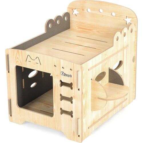 Cat Nest Four Seasons Universal Pet Cat Bunk Bed Bed Pet Double Layer Villa Cat Nest Cat House