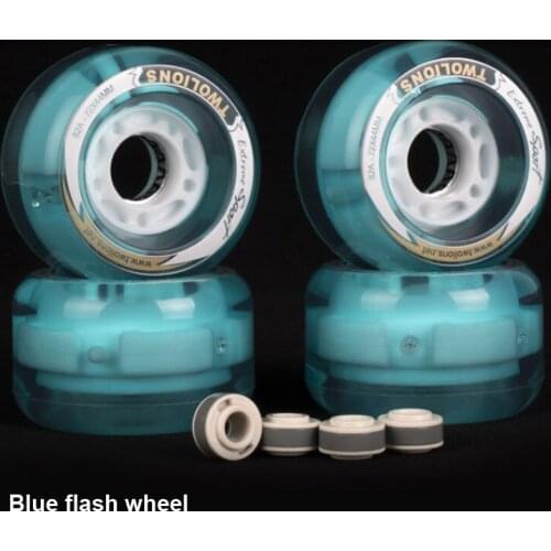 Freeline Roller Road Driftboard Maple Split portable drift board original high-end flashing wheel 82A skateboarding