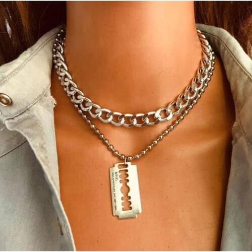 HaHaGirl Silver Chains