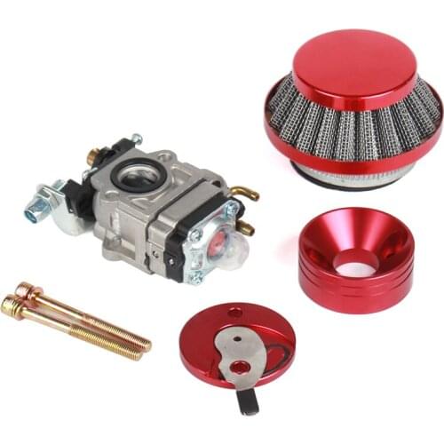 Carburetor Carb Air Filter Stack For 47cc 49cc Mini Moto Pit Dirt Pocket Bike ATV