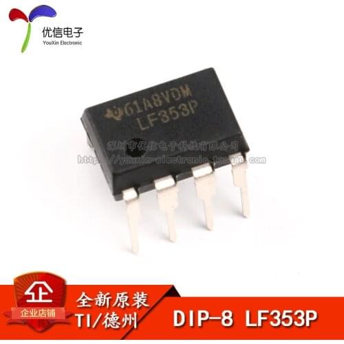 LF353P genuine original line dual operational amplifier chip JFET DIP-8