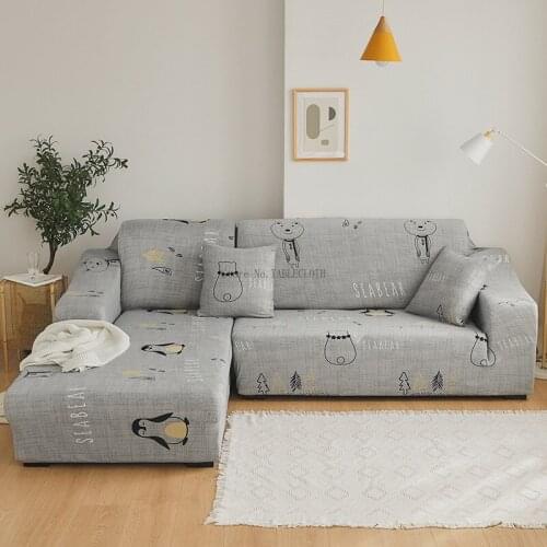New Milk Silk Simple Modern Combination Cushion Sofa Cover Full Cover Universal Summer Printing Cover