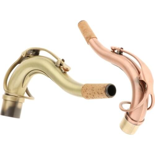 New Brass Copper Tenor Saxophone Bend Neck Sax Woodwind Instruments Replacements Accessories Parts DIY