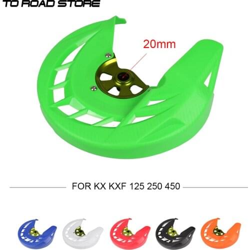 Motorcycle Front Brake Disc Guard Cover For Kawasaki KX KXF 125 250 250F 450F KX125 KX250 KX250F KX450F 2006-2018 KLX450R