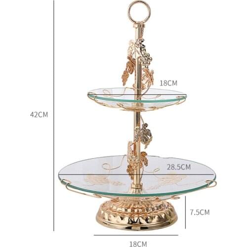 Cupcake Stand Dessert Plates Mini Cakes Fruit Candy Display Buffet Stand