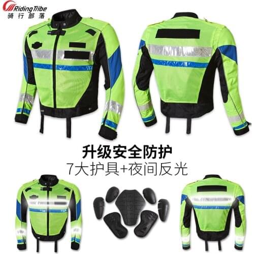 Police professional design Motorcycle Jacket Waterproof Breathable Reflective Warning clothing Riding Protective Jacket JK-29